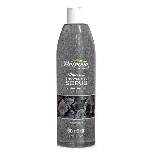 Гель-скраб для душу Petrova Naturals Charcoal Деревне вугілля 790 мл. Гель-скраб для душу Petrova Naturals Charcoal Деревне вугілля 790 мл.